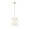 Z-Lite Weston Pendant, 3-Light, 13 In.W x 13 In.H, Modern Gold/Cream 3502P13-MGLD - alternate 5